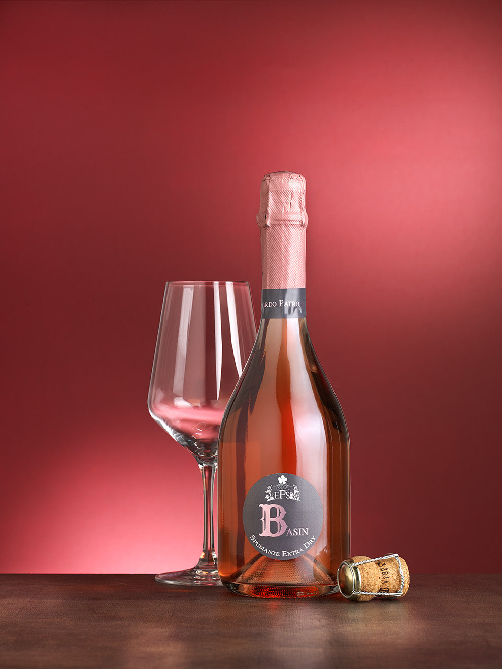Spumante rosé Extra Dry Basin